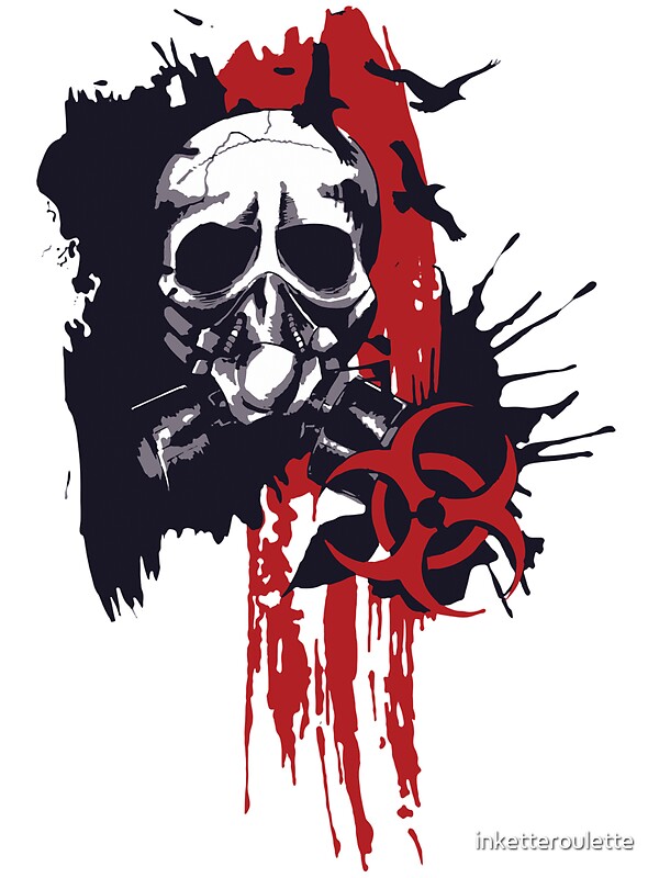 quot polka trash holocaust skull tattoo design quot stickers by quot polka trash holocaust skull tattoo design quot stickers by