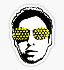 Calvin Harris Fly Eyes Head Sticker