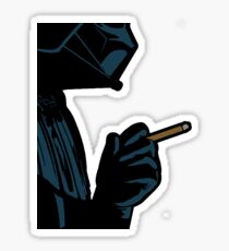 Darth Vader Smoking Cigarette Sticker