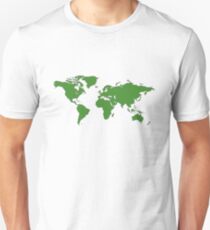 World Map Unisex T-Shirt