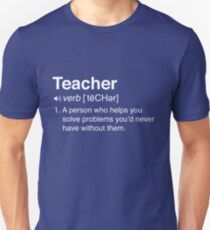 Funny Teacher Definition Unisex T-Shirt