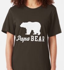 Papa Bear Slim Fit T-Shirt