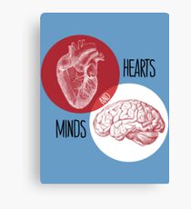Hearts and Minds Canvas Print