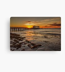sun rise at queenscliff Canvas Print
