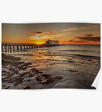 sun rise at queenscliff Poster