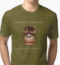 Say No to Extinction Tri-blend T-Shirt