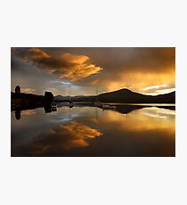 Rainy sunrise, Franklin Photographic Print
