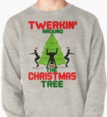Sudadera cerrada Twerk'n alrededor del árbol de Navidad