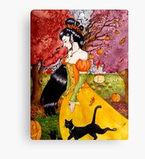 Pumpkin Queen Canvas Print