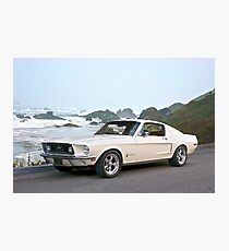 1968 Ford Mustang Fastback Photographic Print