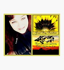Feeling good! Photographic Print