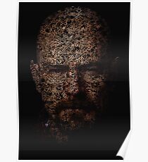 Walter White, Typographic Man of Chemistry Poster