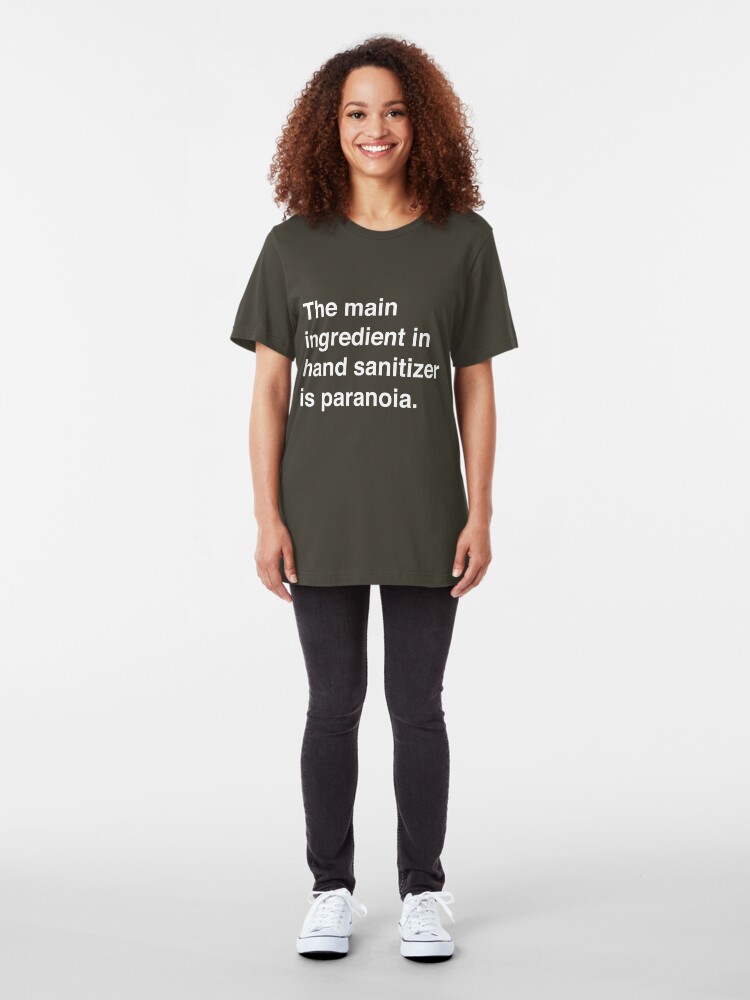 hand sanitizer t shirt