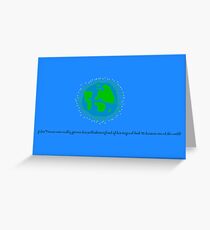 80 daisies around the world Greeting Card