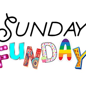 Sunday Funday Pin for Sale by Finde