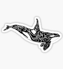 Tribal ~ Orca Whale Sticker