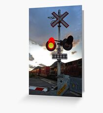 Along the Rails, Kamloops Greeting Card