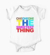 The sweetest thing Short Sleeve Baby One-Piece