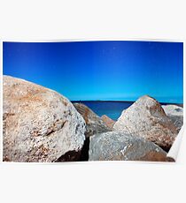 Rocky Sea Poster