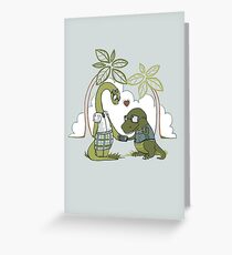 DiNERDsaur Love Greeting Card