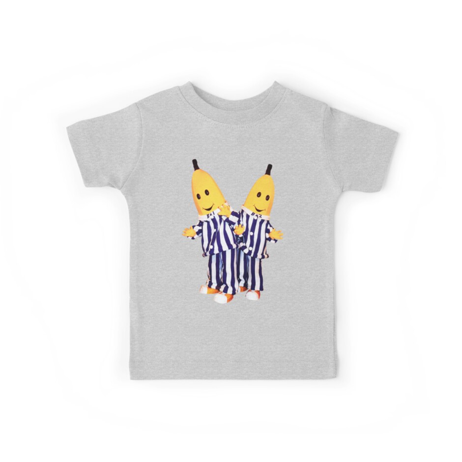 "Bananas in Pajamas B1 and B2" Kids Tees by DGArt Redbubble