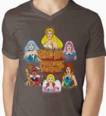 She-Ra Princess of Power - Girls of The Great Rebellion - Color Men's V-Neck T-Shirt