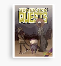 Sidekick Quests Walking Dead Print Metal Print