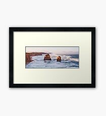 The twelve apostles as sunrise Framed Print