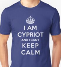 I am Cypriot And I cant Keep Calm Unisex T-Shirt