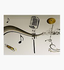 SOLD - SING ME AN OLD FASHIONED SONG! Photographic Print