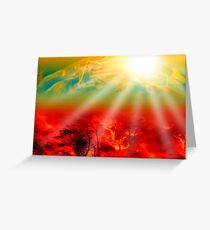 Hell on Earth Greeting Card