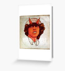 ACDC Highway to Hell Greeting Card