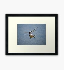 Helicopter Framed Print