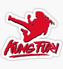 Kung Fury T-Shirt Sticker