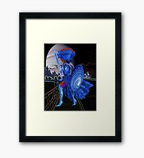 Alien world Framed Print