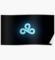 Cloud 9 Team Logo Hohe Auflösung Poster