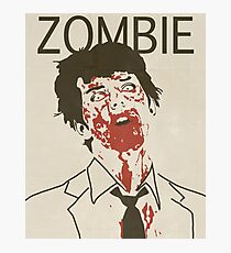 Zombie Photographic Print