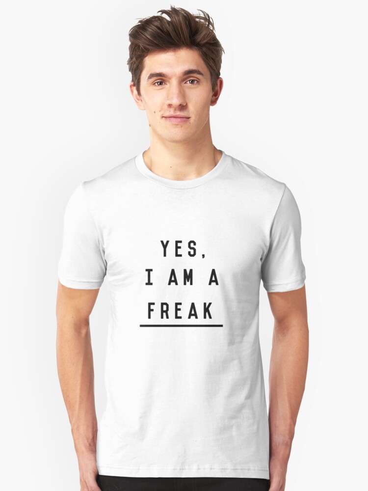 freak in the room t shirt