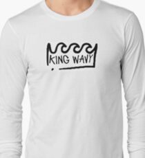King Wavy Long Sleeve T-Shirt