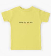 It's Indie Rock & Roll For Me (Light Colors) Kids Tee