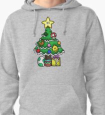 Super Mario - Mushroom Kingdom Christmas (Old) Pullover Hoodie