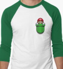 Pocket Plumber Men's Baseball ¾ T-Shirt