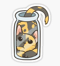 Bottled Cat Sticker