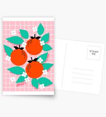 Bodacious - modern abstract minimal 1980s throwback memphis design trendy palm springs art Postcards