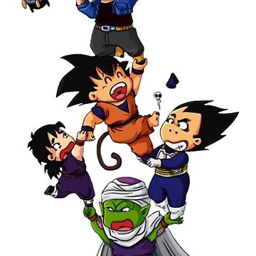 Goku Vegeta Gohan Trunks Gotenks, goku, cartoon, fictional