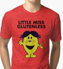 Little Miss Glutenless Tri-blend T-Shirt