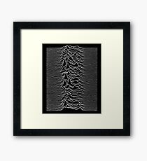Unknown Happiness Framed Print