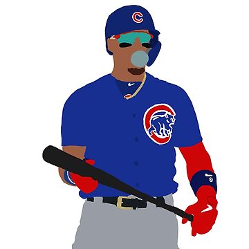 Download Javier Baez Black Face Paint Wallpaper