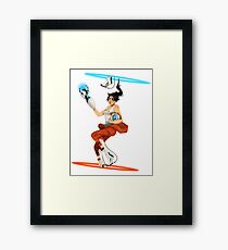 Portal 2 fanart Framed Print