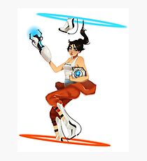 Portal 2 fanart Photographic Print